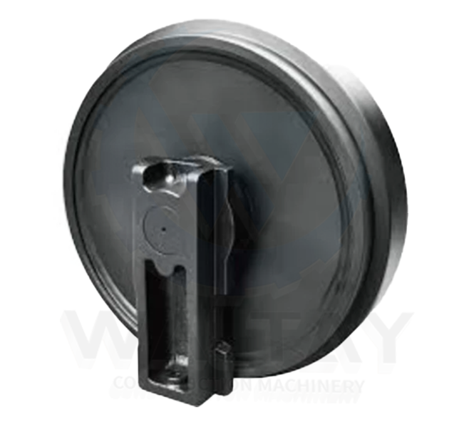 Hyundai R390LC Idler Roller 81QA-13011 – OEM Quality Undercarriage Component