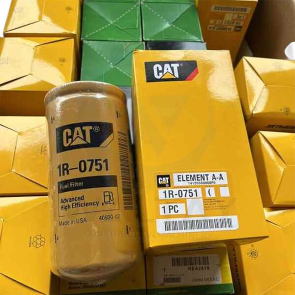 Second image of CAT 1R-0751 Fuel Filter – High-Efficiency Advanced Diesel Filtration with Water Separator for C-Series Engines
