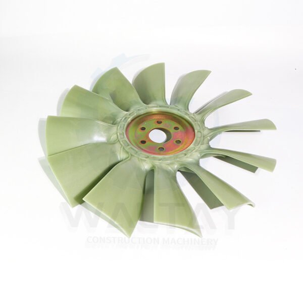 12 Blade Excavator Fan Blade For 4BD1 4BG1 4D95 4D102 engine